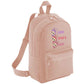 Labubu Look Who’s Here Backpack, Unisex Cartoon Printed Mini Essential Fashion Bag, Front Zip Pocket Kawayi Lovers M8426