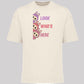 Labubu Look Who's Here T-Shirt, Funny 100% Cartoon Printed Graphic Tee, Oversized Fit Style For Anime Lovers Top M8426