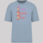 Labubu Look Who's Here T-Shirt, Funny 100% Cartoon Printed Graphic Tee, Oversized Fit Style For Anime Lovers Top M8426