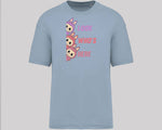 Labubu Look Who's Here T-Shirt, Funny 100% Cartoon Printed Graphic Tee, Oversized Fit Style For Anime Lovers Top M8426