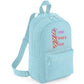 Labubu Look Who’s Here Backpack, Unisex Cartoon Printed Mini Essential Fashion Bag, Front Zip Pocket Kawayi Lovers M8426