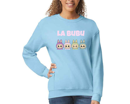 La Bubu Sweatshirt Unisex Funny Anime Classic Fit Jumper, Great Gift Idea for Pullover Fashion Lovers M8427