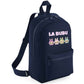 La Bubu BagBase Mini Backpack, Fashionable Everyday Backpack for Women & Men, Gift For Printed Cartoon Lovers M8427
