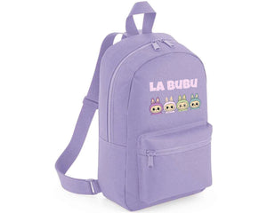 Labubu Bag Base Mini Backpack, Fashionable Everyday Backpack for Women & Men, Gift For Printed Cartoon Lovers M8427
