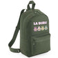 La Bubu BagBase Mini Backpack, Fashionable Everyday Backpack for Women & Men, Gift For Printed Cartoon Lovers M8427