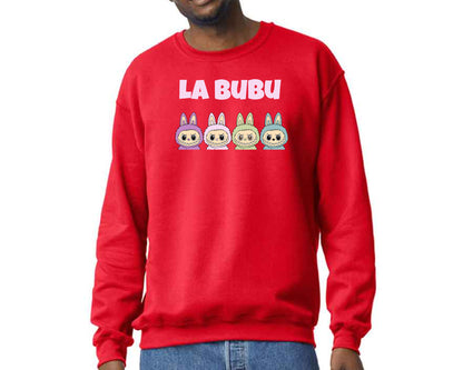 La Bubu Sweatshirt Unisex Funny Anime Classic Fit Jumper, Great Gift Idea for Pullover Fashion Lovers M8427