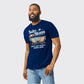 Salty Moms Beach Club Summer T-Shirt, Fun & Stylish Printed Classic Fit Tee, 100% Cotton Summer Shirt For Beach-Loving Moms M8437