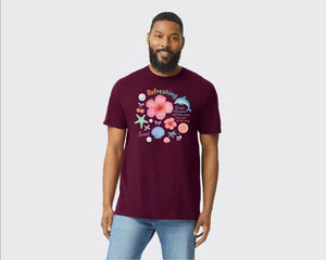 Refresh Sweet Summer Beach T-Shirt, Perfect Tee for Beach Days, Pool Parties & Chilling in Warm Weather 100% Ringspun Cotton M8439