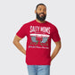 Salty Moms Beach Club Tee, Just Wanna Have Sun Summer Shirt For Women, Cute Summer Vibes Vacation Graphic T-Shirt M8440