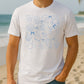 Summer Beach Vibes Gildan Adult T-Shirt, Coastal Graphic Tee For Men & Women, Classic Fit Vacation Shirt For Beach Days M8441