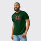 UK Flag Fashion T-Shirt, Contemporary Union Jack Graphic with Cool Casual Vibe, Stylish Everyday Wardrobe Essential M8442