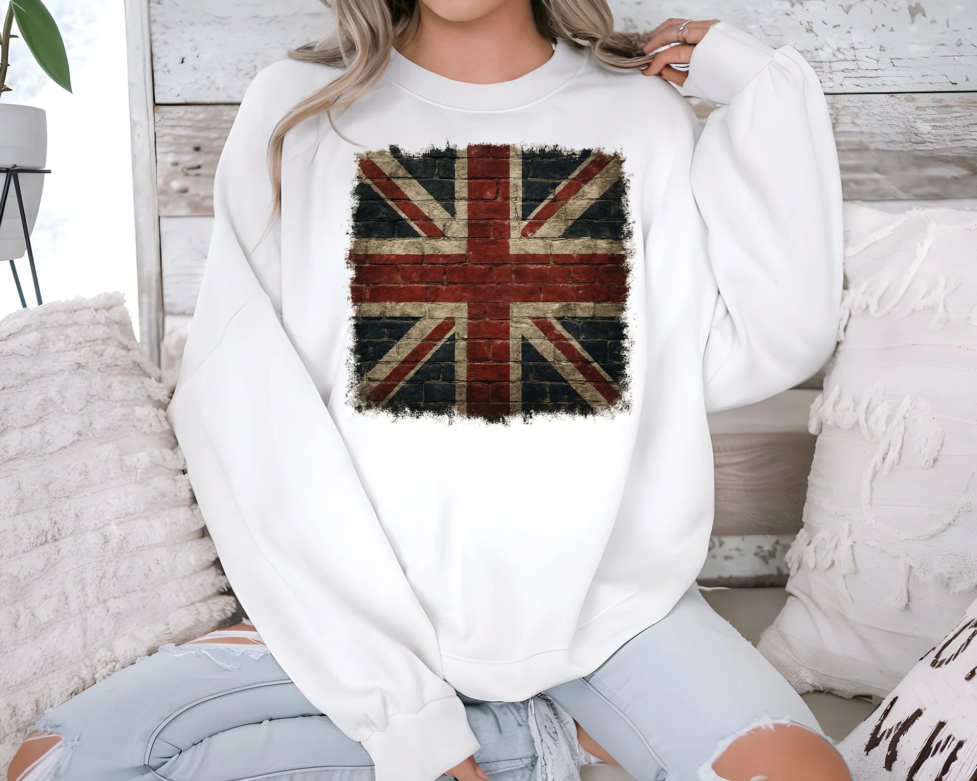 UK Flag Sweat Shirt M8442