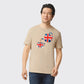Union Jack Graphic Tee, Trendy UK Flag Design with Bold Details, Modern Casual T-Shirt for Stylish Outfits M8444