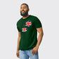 Union Jack Graphic Tee, Trendy UK Flag Design with Bold Details, Modern Casual T-Shirt for Stylish Outfits M8444