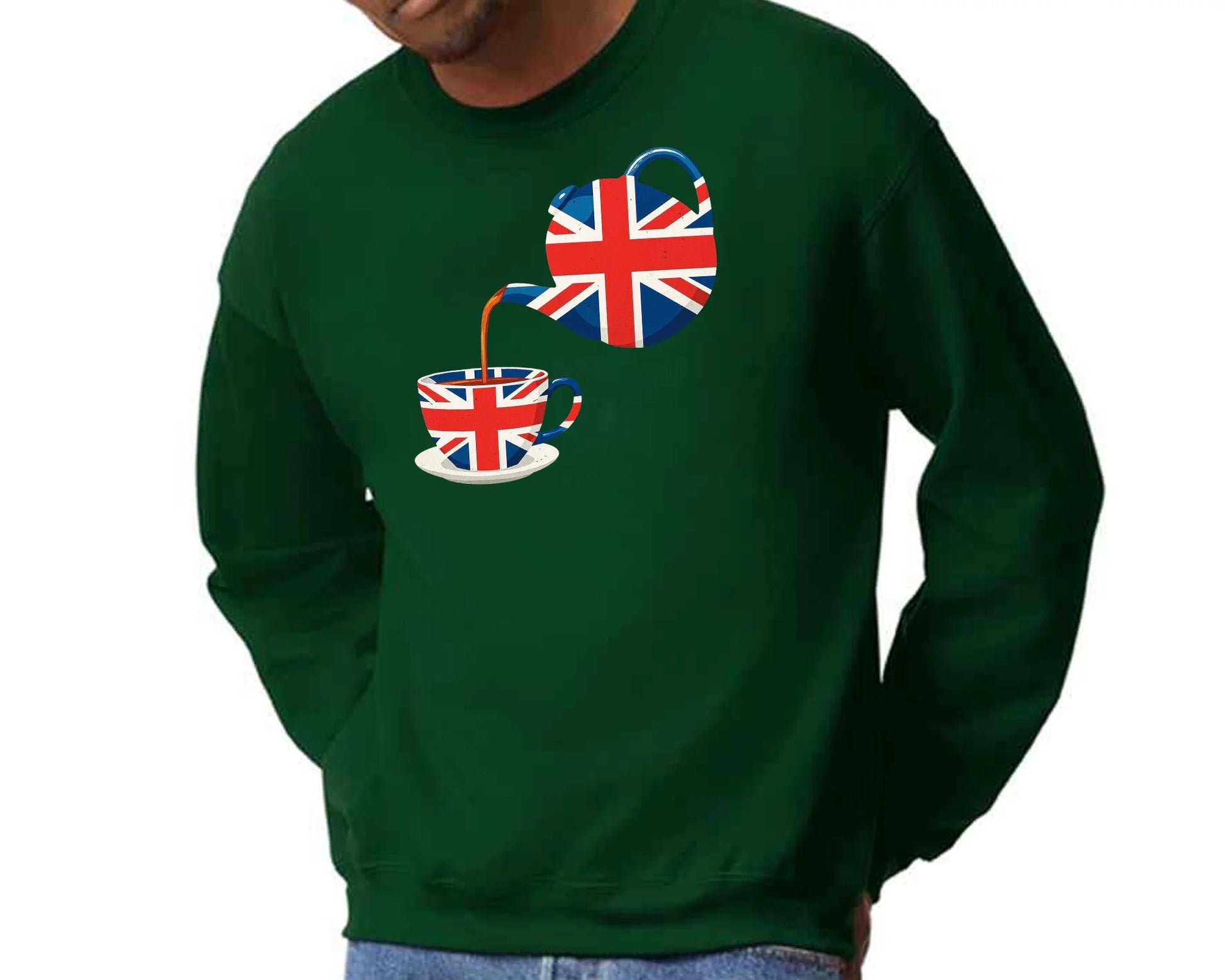 UK Flag Sweat Shirt M8444