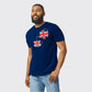 Union Jack Graphic Tee, Trendy UK Flag Design with Bold Details, Modern Casual T-Shirt for Stylish Outfits M8444