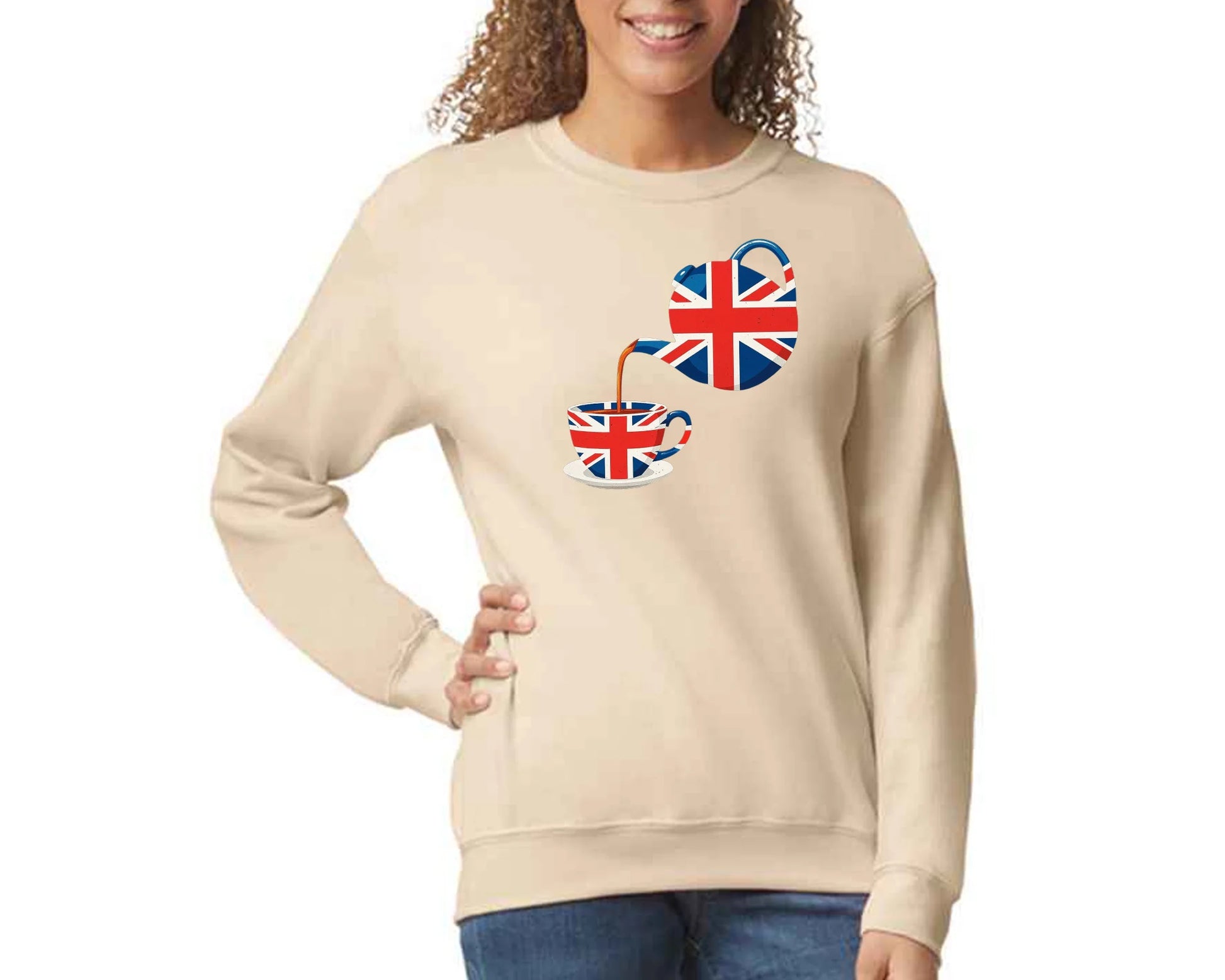 UK Flag Sweat Shirt M8444