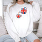 UK Flag Sweat Shirt M8444