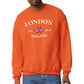 UK Flag Sweatshirt, British Heritage Inspired Pullover, Soft and Durable Casual Wear M8445