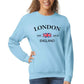 UK Flag Sweatshirt, British Heritage Inspired Pullover, Soft and Durable Casual Wear M8445
