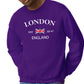 UK Flag Sweatshirt, British Heritage Inspired Pullover, Soft and Durable Casual Wear M8445