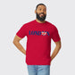 British Flag Graphic T-Shirt, Modern Union Jack Design with Trendy Aesthetic, Cool Everyday Fashion Statement Tee M8446