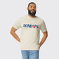 British Flag Graphic T-Shirt, Modern Union Jack Design with Trendy Aesthetic, Cool Everyday Fashion Statement Tee M8446