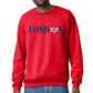 UK Flag Sweatshirt, Cool and Modern Design Pullover, Cozy Street Style Casual M8446