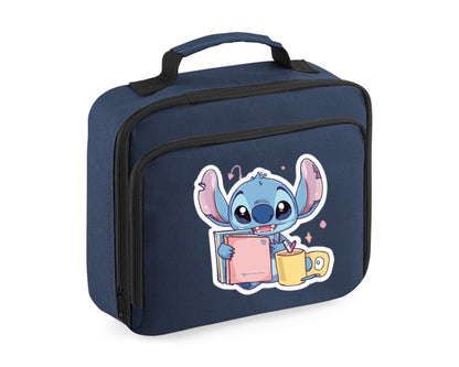 Stitch Kids Lunch Bag Cute Disney Back To School Bag For Boys & Girls, Insulated & Easy To Carry PEVA Lining Bag M8477