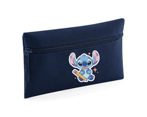 Stitch Pencil Case, Disney Back To School Stationery Bag For Kids, Cute & Spacious Design, Trendy & Durable Design M8477