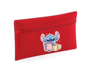 Stitch Pencil Case, Disney Back To School Stationery Bag For Kids, Cute & Spacious Design, Trendy & Durable Design M8477