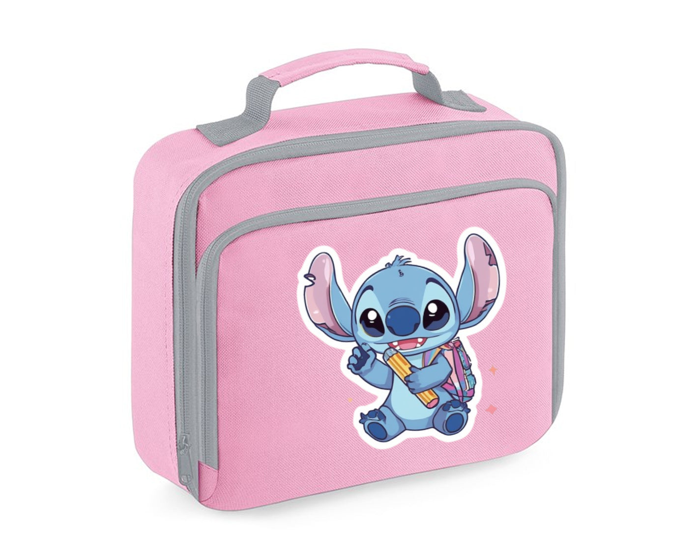 Stitch Kids Lunch Bag Cute Disney Back To School Bag For Boys & Girls, Insulated & Easy To Carry PEVA Lining Bag M8477