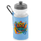Welcome Back To School Water Bottle, BPA Free, Leakproof & Reusable, Soft Pull Up Drink Nozzle Cap Great For Kids Students & School Days M8478