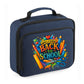 Welcome Back To School Lunch Cooler Bag, Insulated, Durable & Stylish For Kids, Perfect For School Front Zip Pocket Lunch Box Tote M8478