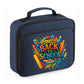 Welcome Back To School Lunch Cooler Bag, Insulated, Durable & Stylish For Kids, Perfect For School Front Zip Pocket Lunch Box Tote M8478