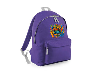 Welcome Back To School Backpack, Trendy Fashion School Bag For Kids M8478