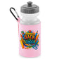 Welcome Back To School Water Bottle, BPA Free, Leakproof & Reusable, Soft Pull Up Drink Nozzle Cap Great For Kids Students & School Days M8478