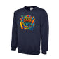 Welcome Back To School Kids Sweatshirt, Soft Pullover For Boys & Girls, Perfect For First Day Looks, Preschool & Elementary M8478