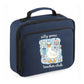 Back To School Lunch Bag, Silly Goose Teacher Club Duck Printed Design Lunch Box, Keeps Lunch Fresh, Cool & Stylish M8479