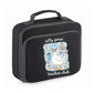 Back To School Lunch Bag, Silly Goose Teacher Club Duck Printed Design Lunch Box, Keeps Lunch Fresh, Cool & Stylish M8479