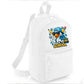 Back To School Kids Backpack, Funny & Cute Duck Printed Bag For Boys And Girls, Perfect Padded Back Panel Bag M8483