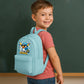 Back To School Kids Backpack, Funny & Cute Duck Printed Bag For Boys And Girls, Perfect Padded Back Panel Bag M8483