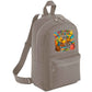 Back To School Kids Fashion Backpack, Cycle & Books Printed Bag, Trendy School Bag With Fun Graphics Boys & Girls M8484