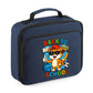 Back To School Lunch Bag, Funny Cute Cat Print For Kids, Students, Or Cat Lovers, Fully Insulated PEVA Lining Cooler Bag M8485