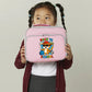 Back To School Lunch Bag, Funny Cute Cat Print For Kids, Students, Or Cat Lovers, Fully Insulated PEVA Lining Cooler Bag M8485