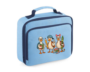 Back To School Lunch Bag, Insulated Funny Duck Cooler For Kids & Teens, Perfect Gift For Lunchbox & Duck Lovers M8486