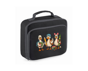 Back To School Lunch Bag, Insulated Funny Duck Cooler For Kids & Teens, Perfect Gift For Lunchbox & Duck Lovers M8486