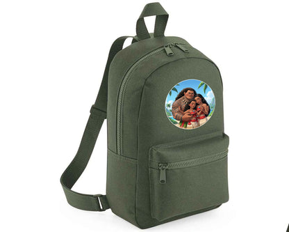 Disney Moana Kids Backpack, Colorful Cartoon Printed Back To School Bag for Boys & Girls, Trendy Schoolbag M8487