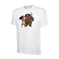 Disney Moana Kids Top, Stylish Cartoon Printed Short Sleeve T-Shirt for Boys & Girls, Casual School Wear M8491