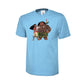 Disney Moana Kids Top, Stylish Cartoon Printed Short Sleeve T-Shirt for Boys & Girls, Casual School Wear M8491